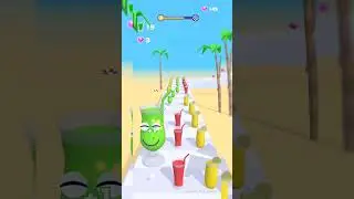 JUICE RUN LEVEL- 4 GAMEPLAY 😃 #gameplayworld #viral #shorts