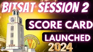 How Can I Access My BITSAT 2024 Session 2 Score Card ? @Tech4Pilani #bitsat