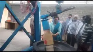Pindow  Power Ghana Cold Press  Stone chekku Oil Extraction Machine Machine Mfs 9842270765