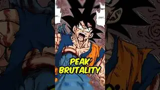 Dragon Ball Super Manga was more brutal..! #goku #vegeta #dbs #dbz #anime