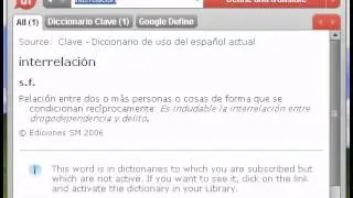Definici&oacute;n de interrelaci&oacute;n