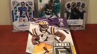 2017 Panini Elite Draft Picks Collegiate Football Hobby Box Break #2
