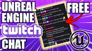 Add Twitch Chat To Unreal Engine 5 (Easy Browser Source)