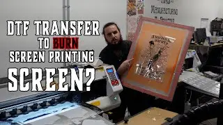 Create MASSIVE Transparencies for Screen Printing using DTF Transfer?