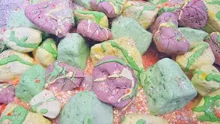 Cornstarch Pasted Chunks Crush Gymchalk ASMR Relaxing Sleepaid Satisfying ♥️ 🥰😍😍 #ColorYourIntention