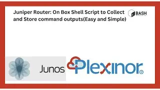 Juniper Router: On Box Shell Script to  Collect and Store command outputs(Easy and Simple)
