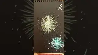 How to draw fireworks CREDITS TO: Raedizzle