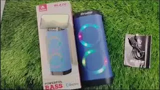 Audionic -Blaze New Best Wireless portable Multimedia Speaker Blaze Unboxing