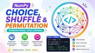 Learn NumPy choice(), shuffle() & permutation() in 10 Minutes