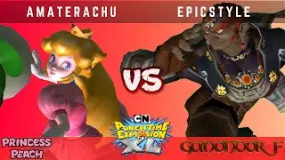 PTE Mini 37 [WF] | Amaterachu (Peach, Charizard) vs EpicStyle (Ganondorf)