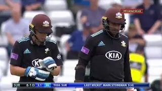 Kumar Sangakkara 121 off 121 balls vs Yorkshire 2017