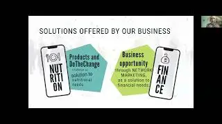 Business mixer online - English