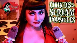 Cookies & SCREAM Tombstone Popsicles Recipe &ndash; The Homicidal Homemaker Horror Cooking Show