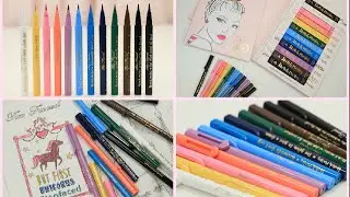 NEW Too Faced Sketch Marker Liquid Eyeliners| Review/Demo| Dulce Candy