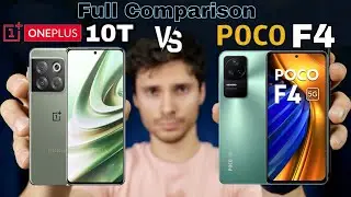 Which is the Best Gaming Phone For you? OnePlus 10T VS 💪 Poco F4 ? 