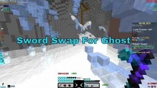 Soul whip sword swap, good for farming ghost after strength nerf (hypixel skyblock)