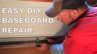How To Install New Baseboard Heating Element Using Shark Bite Fittings
