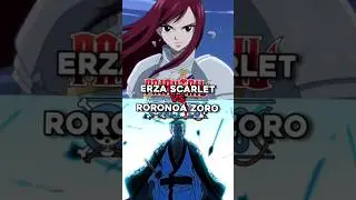 Erza vs Zoro | One Piece vs Fairy Tail