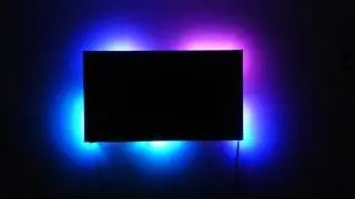 Ambiscreen effect #2 RAIN - stand-alone ambient display back-lighting for any device