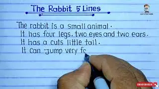 Rabbit essay in English || Essay on rabbit in English |essay on Rabbit |10 lines essay on rabbit