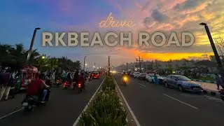Evening Drive at RK BEACH | Vizag City of Destiny