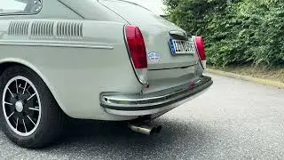Volkswagen Type 3 Fastback VW 1600 TL Sound HQ Vintage Speed Abarth Style Exhaust Drive by