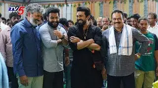 RRR Movie Launch | Ram Charan | Jr NTR | Chiranjeevi | SS Rajamouli | TV5 News