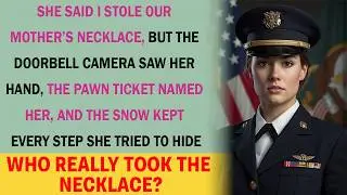 My Sister Accused Me Of Stealing Mom&rsquo;s Necklace, But I&rsquo;m A U S  Soldier&mdash;So I Let The Snow Prove The