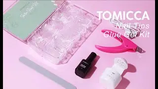 Really easy to use.. nice little starter kit! TOMICCA nail extension kit..