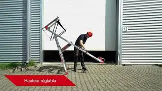 PLATEFORME DE TRAVAIL TELESCOPIQUE - FARAONE PLS AVEC PLATEFORME R&Eacute;GLABLE