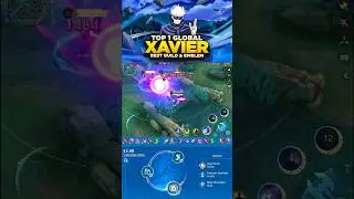 Сборка Ксавье для мгновенного убийства с критическим уроном 😱 #mobilelegends #xavierml #shorts