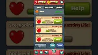 Toon Blast Free Lives Help My Friends #toonblast #shorts #gaming #ytshorts