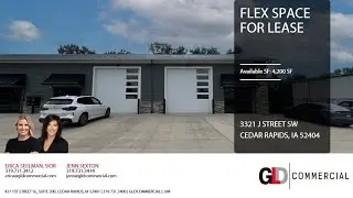 3321 J Street SW, Cedar Rapids, Iowa Flex Space For Lease