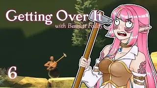Getting Over It (IT this time is the floating rocks) [envtuber]