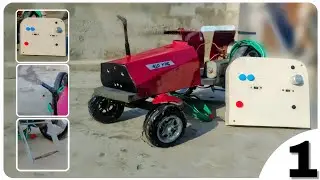 How to Make a Tractor || DIY Remote Control Powerful Tractor || Part 1
