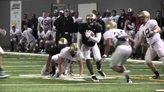Army Athletics: 3/3/12 Football Spring Practice Report - Trent Steelman