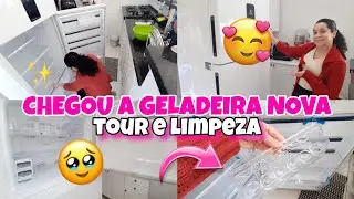 CHEGOU A GELADEIRA NOVA, Electrolux Autosense IT70 Tour e Limpeza ❤