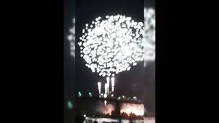 Feux  d'artifices à Montréal