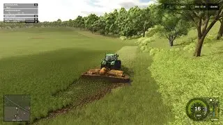 Сушіння трави на Farming Simulator 25