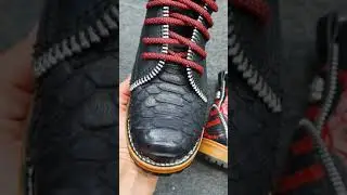 Hand painted Custom made Luxury boots by KJ EXOTICS