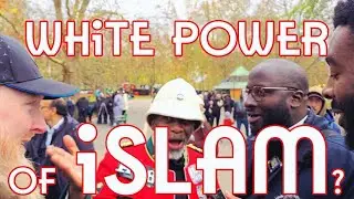 David & Young Muslim Mohammad was white : &ldquo;White Power of Islam&rdquo;John Fontain at Speakers Corner! |  