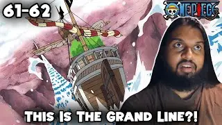 Am I Ready for This Journey? Entering the Grand Line! First Time Watching One Piece 61-62 Reaction