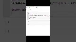 How to  suppress pandas future warnings.mp4 |Python Pandas | Code by example #shorts #html