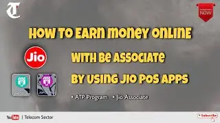 Earn Money Online With Be Associate By Using Jio POS Apps #telecomsector #earnmonyonline #online #on