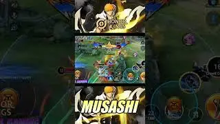 UNSTOPPABLE!! Musashi Pro Technique 100% BROKEN - ICHIGO KUROSAKI SKIN #hok #honorofkings #musashi
