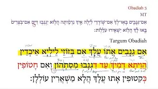 TOb Obadiah 5a