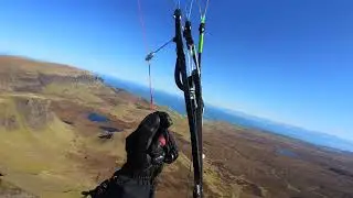 Paragliding Scotland in early April 2025 on my Niviuk Ikuma 3P