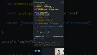 Variables and Scope in JavaScript