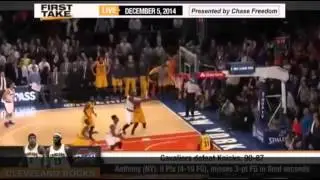 First Take   Kyrie Irving Scores 37 In Win Over Knicks