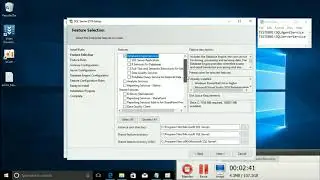 Installation SQL server 2016 Entreprise Edition